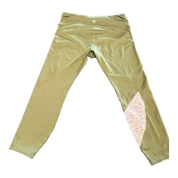 NWOT Soulgani XL Army Green Bali Beach Babe Leggings Sz 1X - Picture 3 of 7